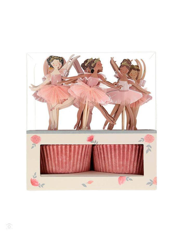 Meri Meri Ballerina Cupcake Kit (x 24 toppers) - partyalacarte.co.in