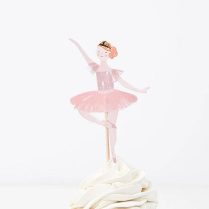 Meri Meri Ballerina Cupcake Kit (x 24 toppers) - partyalacarte.co.in