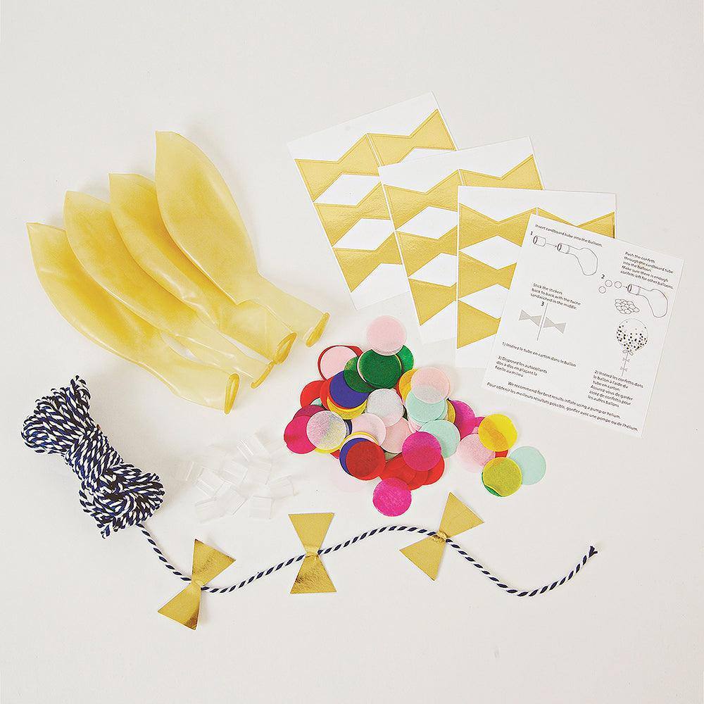 Meri Meri Bright Confetti Balloon Kit (set of 8) - partyalacarte.co.in