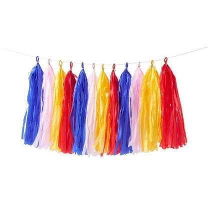 Meri Meri Bright Tassel Garland - partyalacarte.co.in