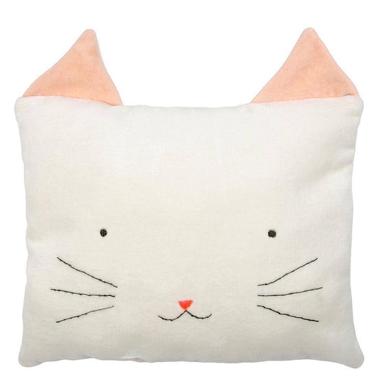 Meri Meri Cat Velvet Cushion - partyalacarte.co.in