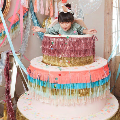 Meri Meri Colorful Fringe Large Garland - partyalacarte.co.in