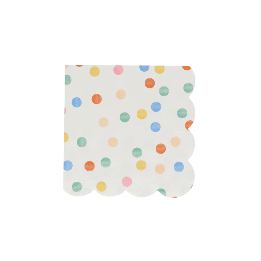 Meri Meri Colorful Pattern Small Napkins (x 16) - partyalacarte.co.in