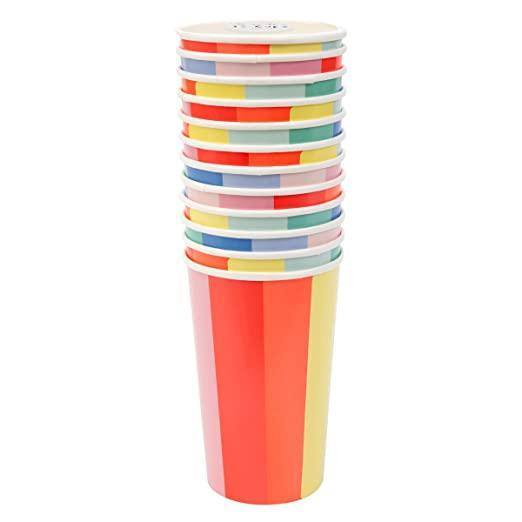 Meri Meri Colour Wheel Highball Cups (x12) - partyalacarte.co.in