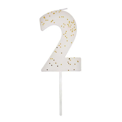Meri Meri Coloured Number Candle - partyalacarte.co.in