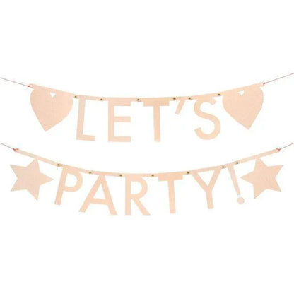 Meri Meri Crystal Glitter Letter Garland Kit - partyalacarte.co.in