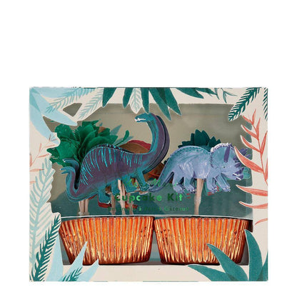 Meri Meri Dinosaur Kingdom Cupcake Kit - partyalacarte.co.in