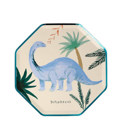 Meri Meri Dinosaur Kingdom Dinner Plates (set of 8) - partyalacarte.co.in