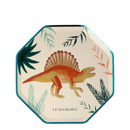 Meri Meri Dinosaur Kingdom Dinner Plates (set of 8) - partyalacarte.co.in