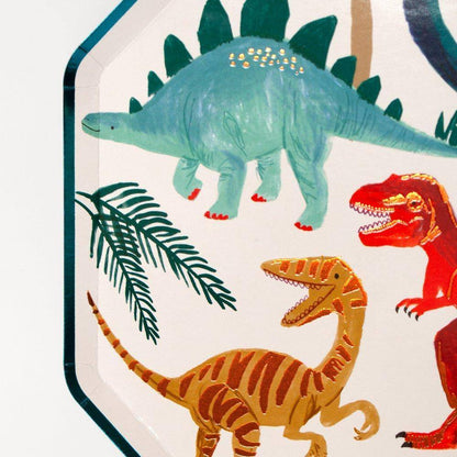 Meri Meri Dinosaur Kingdom Dinner Plates (set of 8) - partyalacarte.co.in