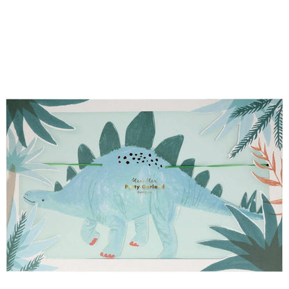 Meri Meri Dinosaur Kingdom Garland (L) - partyalacarte.co.in