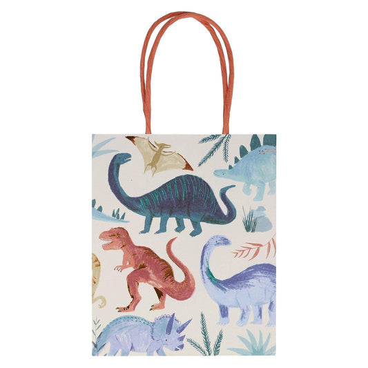 Meri Meri Dinosaur Kingdom Party Bags (set of 8) - partyalacarte.co.in