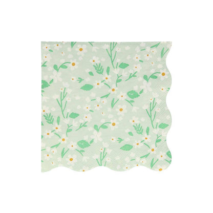 Meri Meri Ditsy Floral Large Napkins (set of 20) - partyalacarte.co.in
