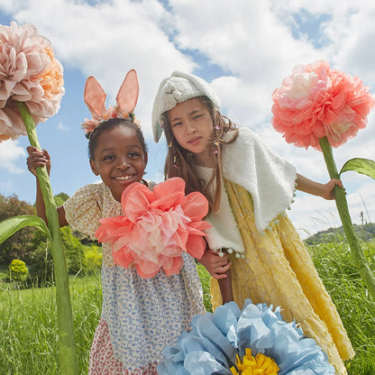 Meri Meri Embellished Gingham Bunny Headband - partyalacarte.co.in
