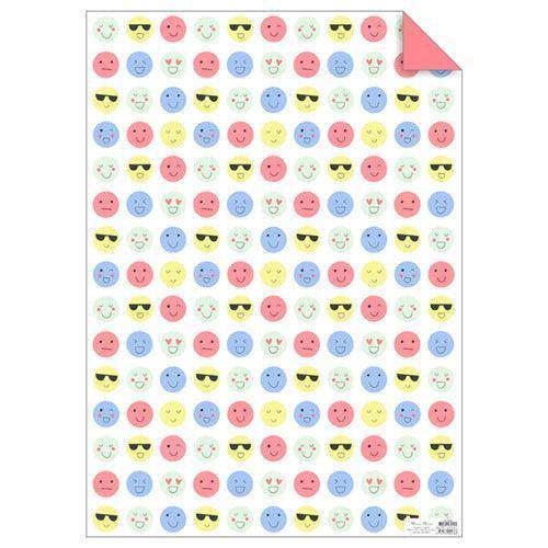 Meri Meri Emoji Gift Wrapping Sheet - partyalacarte.co.in