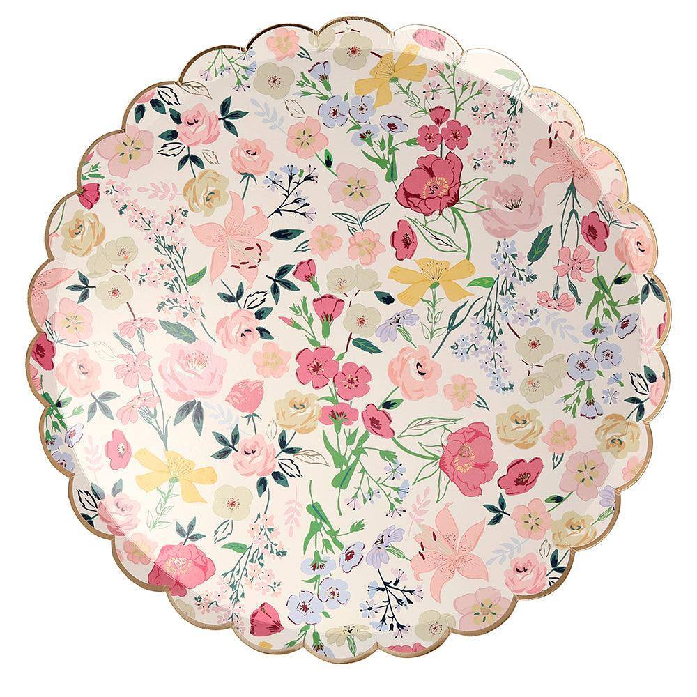 Meri Meri English Garden Plates (set of 8) - partyalacarte.co.in