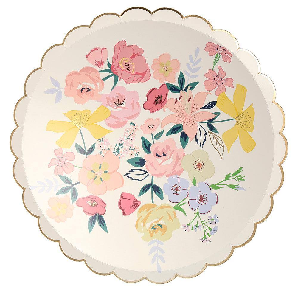 Meri Meri English Garden Plates (set of 8) - partyalacarte.co.in