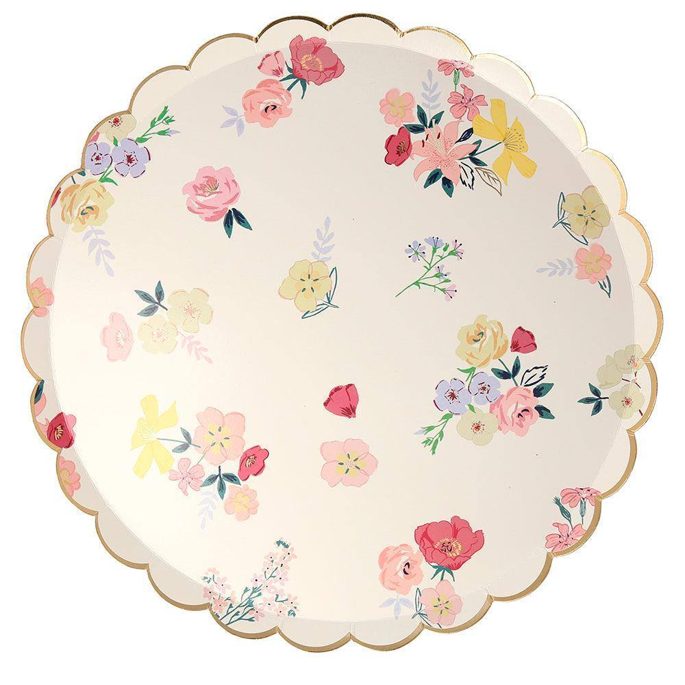 Meri Meri English Garden Plates (set of 8) - partyalacarte.co.in