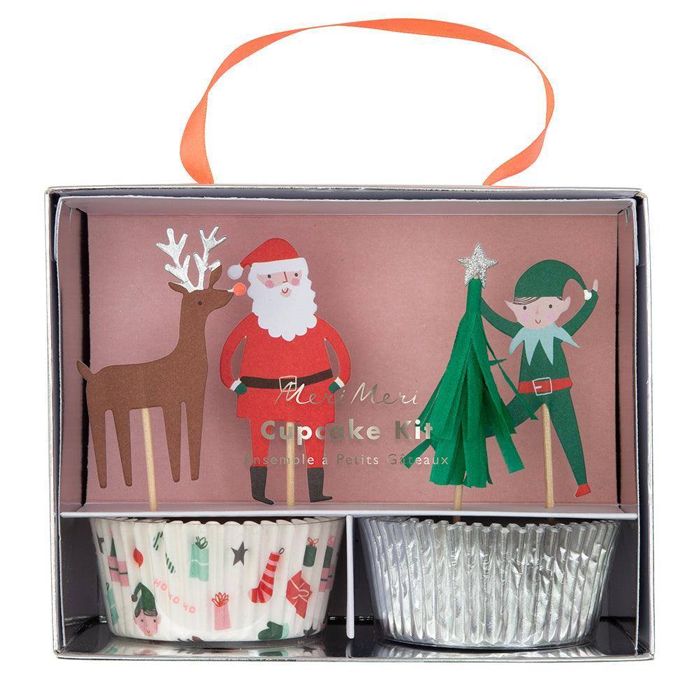 Meri Meri Festive Icons Cupcake Kit (Pack of 24) - partyalacarte.co.in