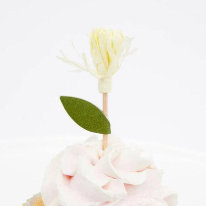 Meri Meri Flower Bouquet Cupcake Kit (set of 12 toppers) - partyalacarte.co.in
