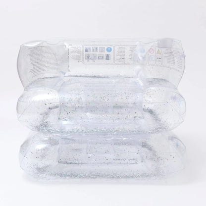 sunnylife Glitter Inflatable Lilo Chair - partyalacarte.co.in