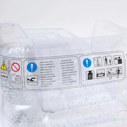 sunnylife Glitter Inflatable Lilo Chair - partyalacarte.co.in
