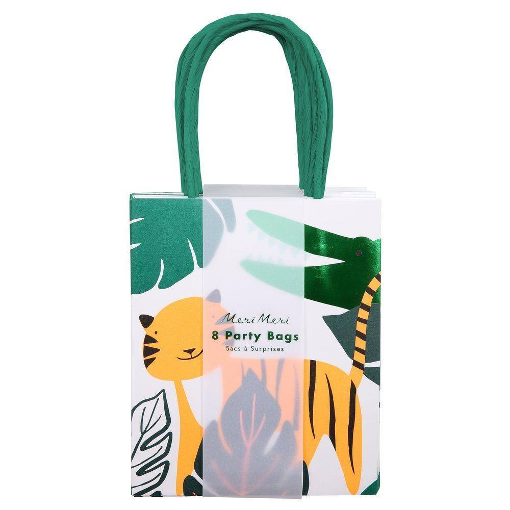 Meri Meri Go Wild Party Bags (Pack of 8) - partyalacarte.co.in