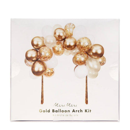 Meri Meri Gold Balloon Arch Kit (set of 40 balloons) - partyalacarte.co.in