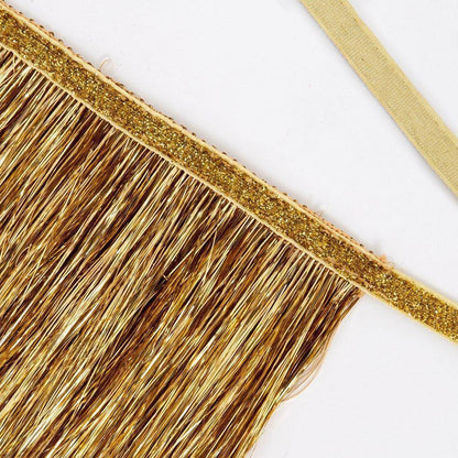 Meri Meri Gold Tinsel Fringe Garland - partyalacarte.co.in