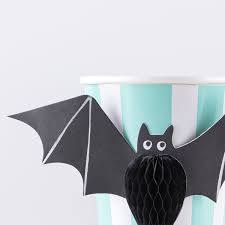 Meri Meri Halloween Honeycomb Cups (x 8) - partyalacarte.co.in