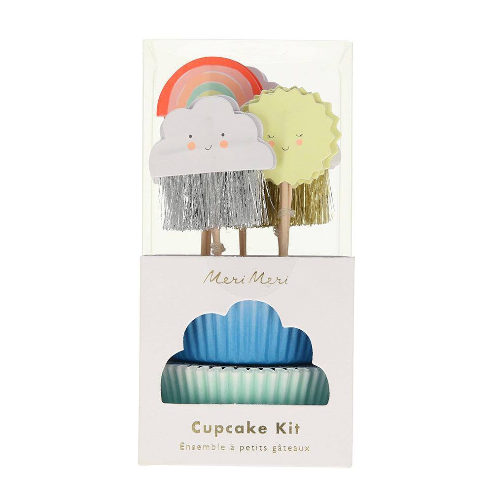 Meri Meri Happy Weather Cupcake Kit (set of 24 toppers) - partyalacarte.co.in