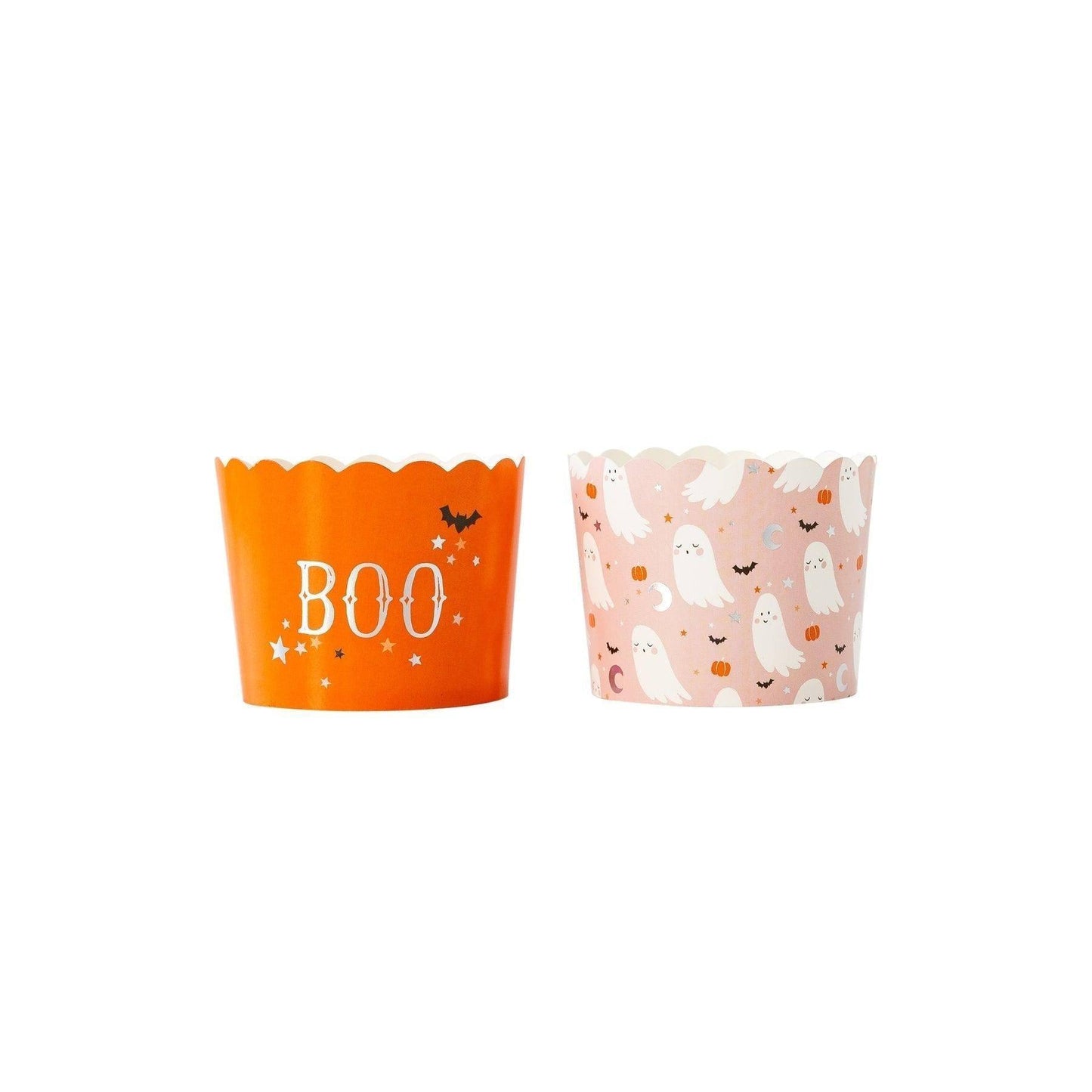 My Minds Eye Holographic Boo Food Cups (x 50 pcs) - partyalacarte.co.in