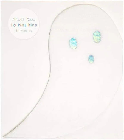 Meri Meri Holographic Ghost Napkins (S) - partyalacarte.co.in