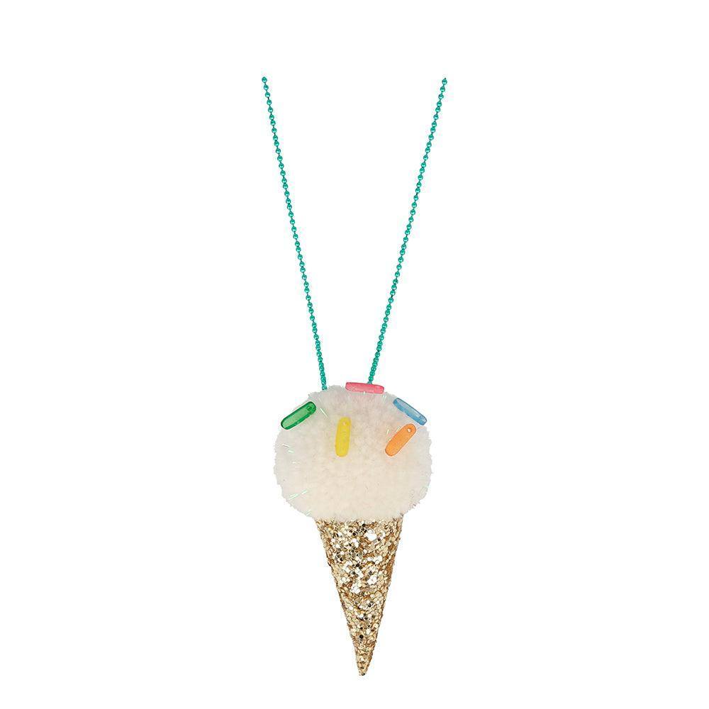 Meri Meri Ice Cream Pompom Necklace - partyalacarte.co.in