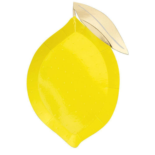 Meri Meri Lemon Plates (set of 8) - partyalacarte.co.in