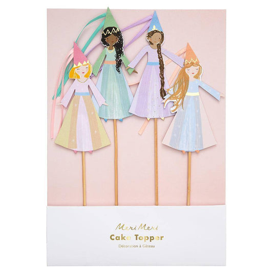 Meri Meri Magical Princess Cake Toppers (set of 4) - partyalacarte.co.in