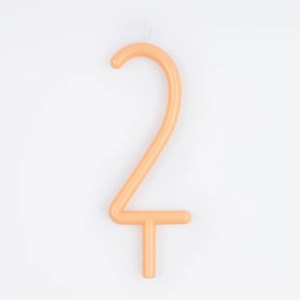 Slim Number Candles