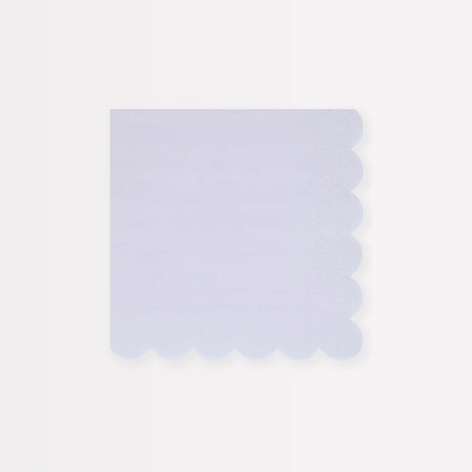 Periwinkle Small Napkins (x16)
