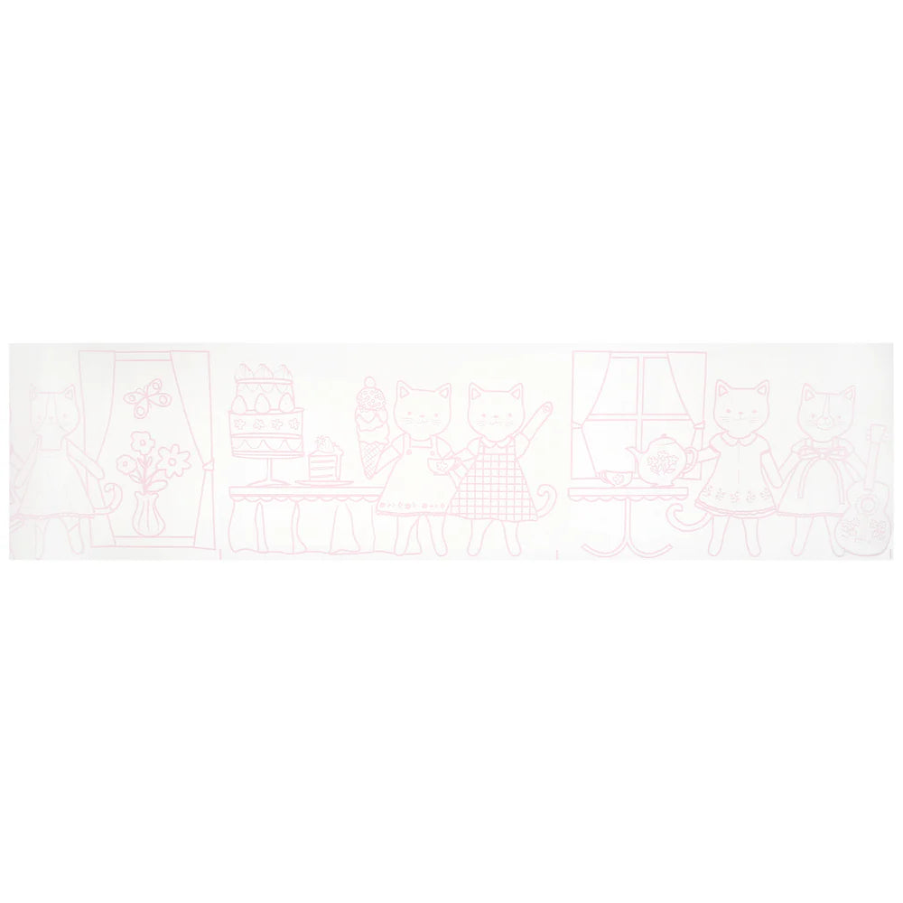 Kitten Club Colouring Roll