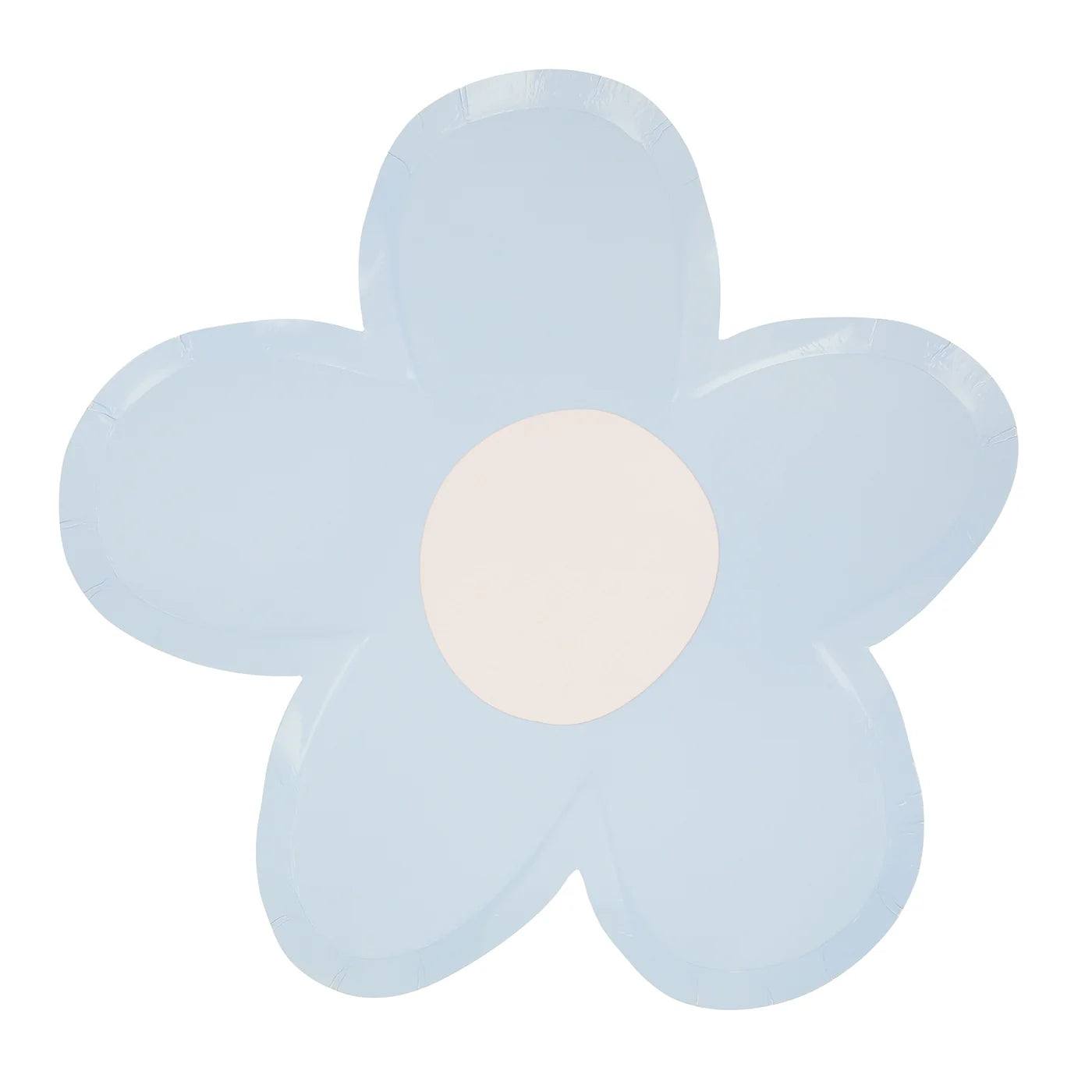 Daisy Shaped Plates (x8)