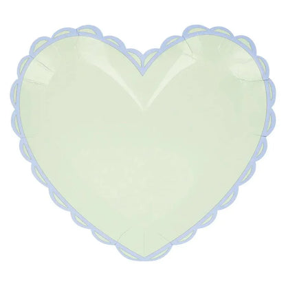 Pastel Heart Large Plates