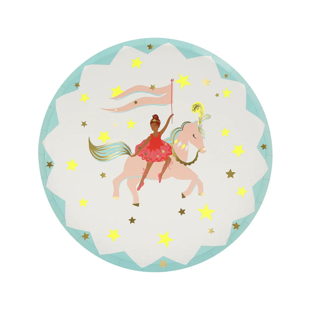 Circus Side Plates (x8)