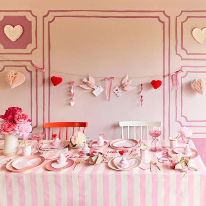 Vintage Rose Cups (x8)