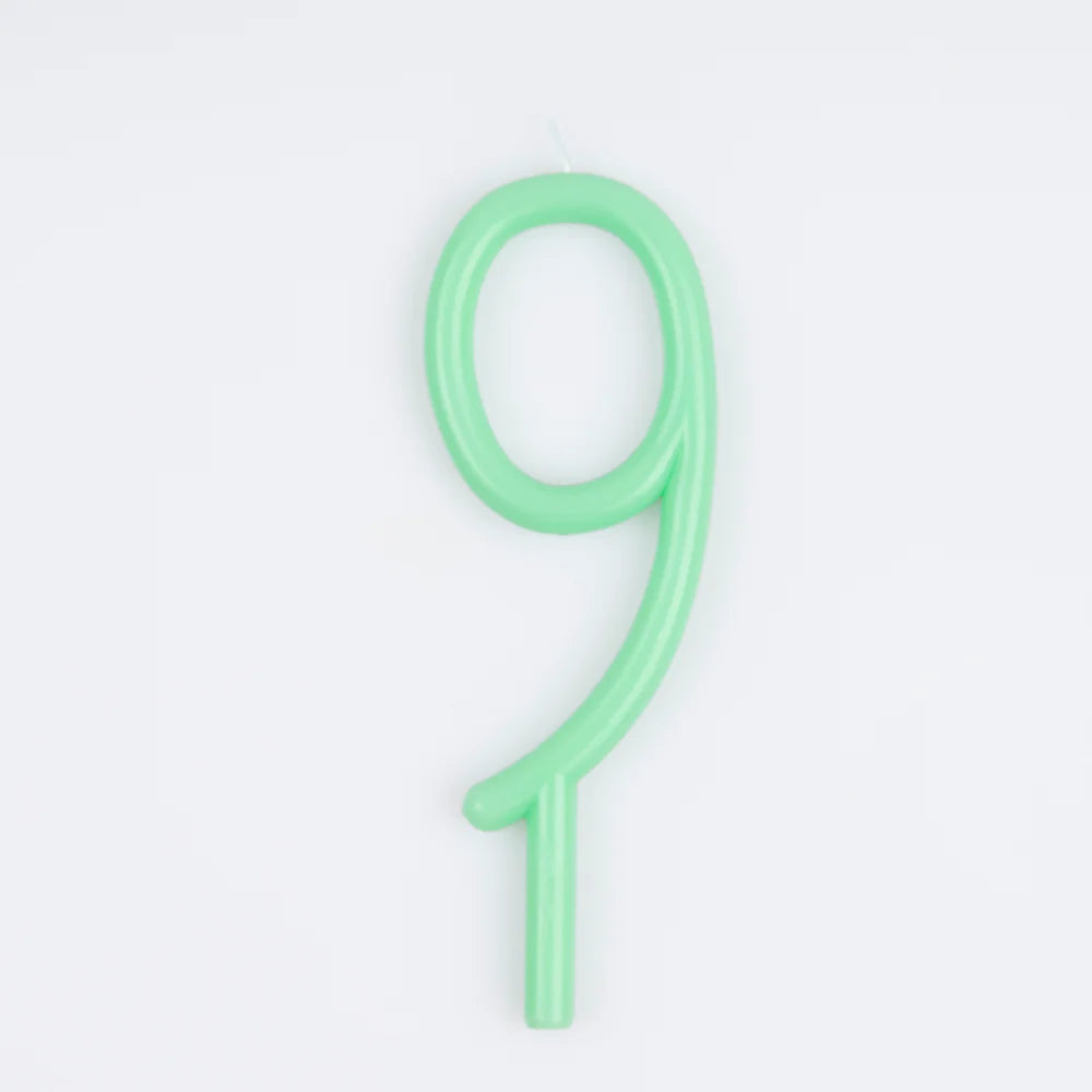 Slim Number Candles