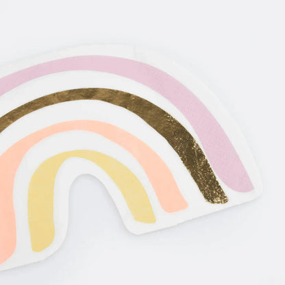 Face Icons Shaped  Napkins (x16)