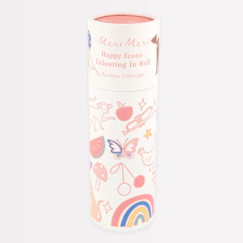 Happy Icons Colouring Roll
