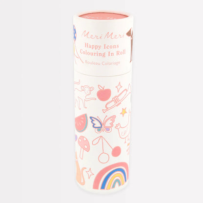 Happy Icons Colouring Roll