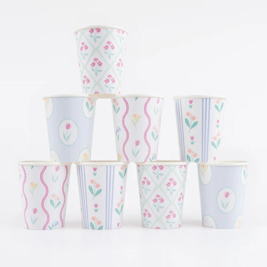 Bloomsbury Floral Pattern Cups