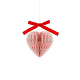 Meri Meri x Liberty Paper Honeycomb Heart Decorations (x3)