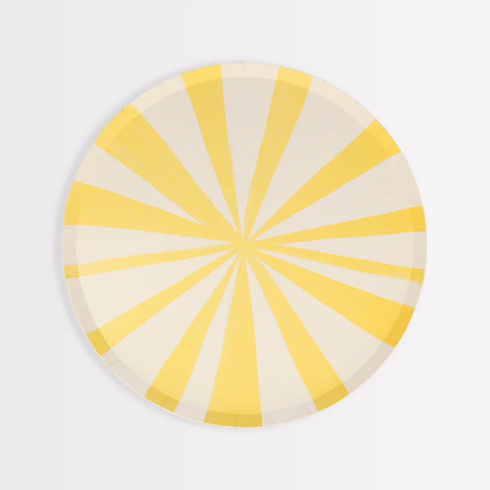 Mixed Stripe Side Plates (x8)